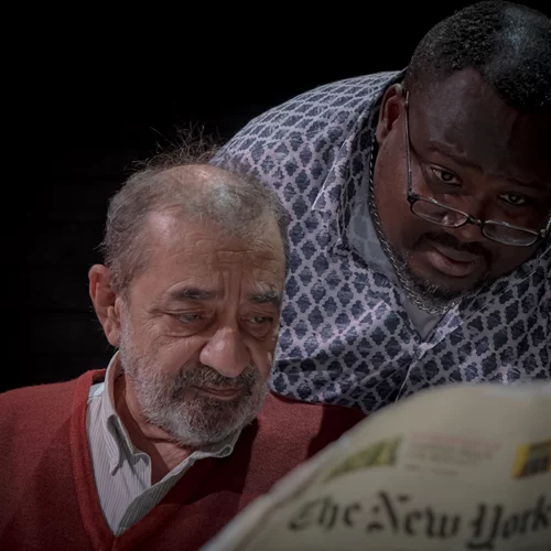 "Άσπρο Μαύρο": Καφετζόπουλος και Καλούτα σε μια υπαρξιακή μονομαχία