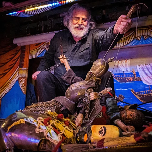 Σικελικές μαριονέτες από τον διεθνούς φήμης Mimmo Cuticchio στον Φιλολογικό Σύλλογο Παρνασσός