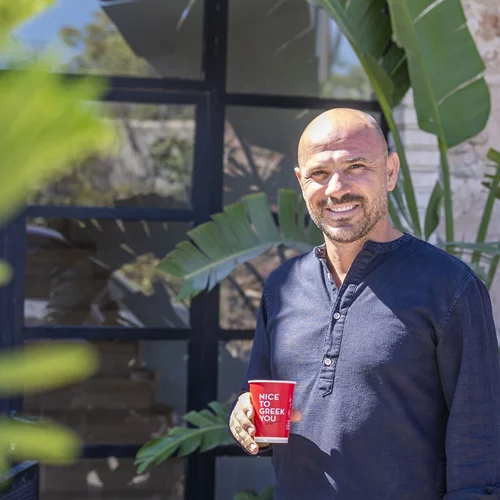 Ανδρέας Φασουλής: "Ο καφές είναι το μικρό καθημερινό 'δώρο' που κάνουμε στον εαυτό μας"