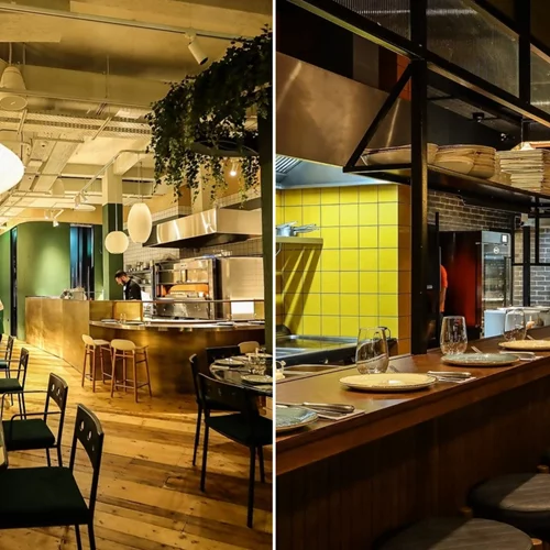 "Innamorata" και "Jackie is on Fire": Δύο γευστικοί κόσμοι σε μεσοτοιχία