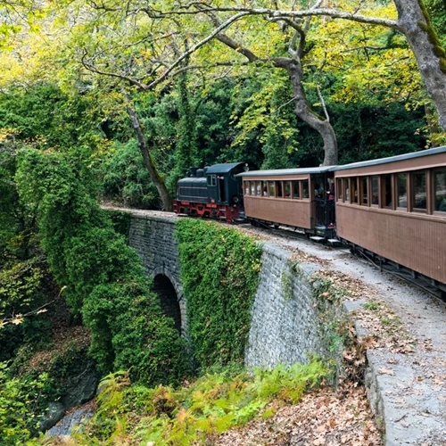 Memo-Rail: Ένα ταξίδι μνήμης με το τρενάκι του Πηλίου