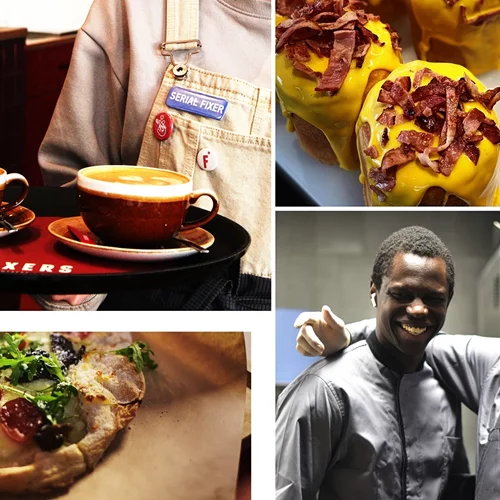 Οι "Fixers" σου φτιάχνουν υπέροχο καφέ, λαχταριστά σνακ, αλλά κυρίως τη διάθεση