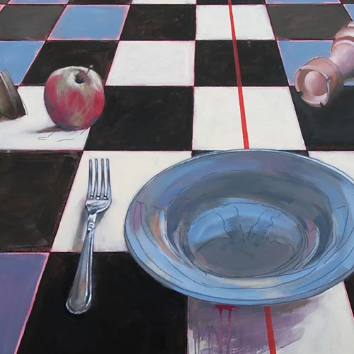 "To σκάκι και άλλες ιστορίες" είναι η νέα έκθεση της Ειρήνης Κομνηνού