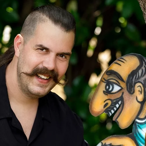 Αριστοφάνης για παιδιά με πρωταγωνιστή τον Καραγκιόζη του Ηλία Καρελλά