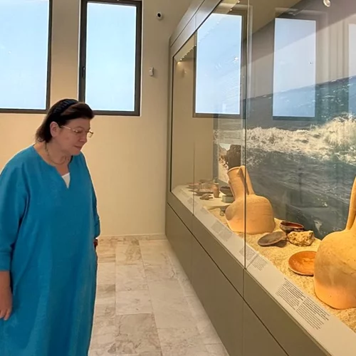 Εγκαίνια του διαχρονικού μουσείου της Τήλου από την Υπουργό Πολιτισμού Λίνα Μενδώνη