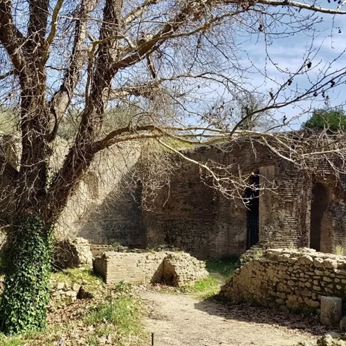 Εν εξελίξει η αποκατάσταση της "Οικίας του Νέρωνα" στην Αρχαία Ολυμπία