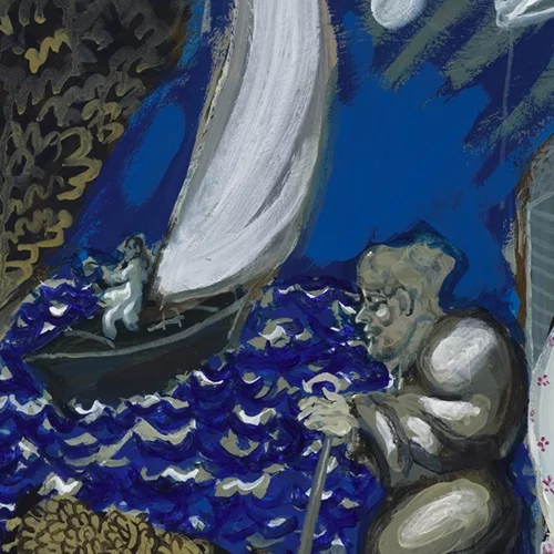 Ναυτικοί, βαρκάρηδες και γυναίκες σε αναμονή: Ο γοητευτικός κόσμος του Τάσου Μαντζαβίνου