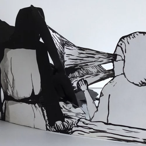 Αινιγματικές συνθέσεις από την Κατερίνα Χρηστίδη στην Πινακοθήκη Δήμου Αθηναίων