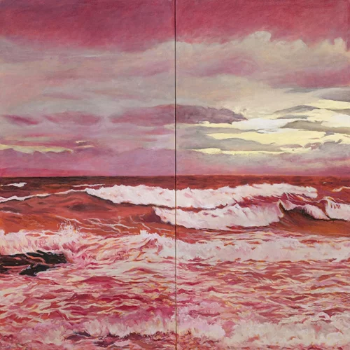 "Διελεύσεις": Ο χρόνος "παγώνει" στη ζωγραφική της Ντέπης Παυλίδου