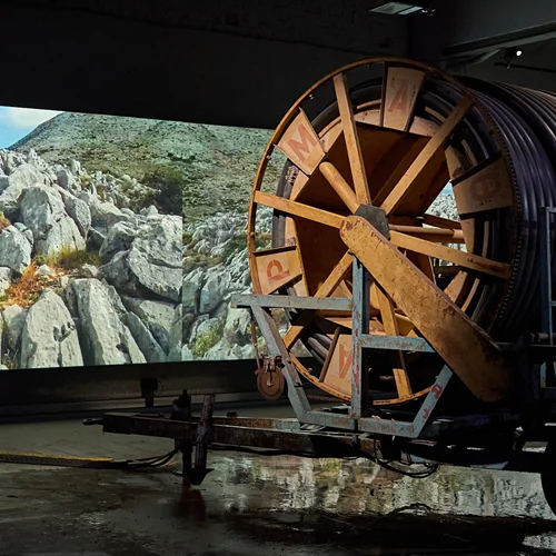 Τελευταία εβδομάδα με το "Ξηρόμερο/Dryland" στην 60ή Μπιενάλε Βενετίας