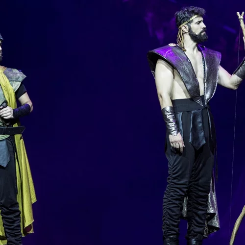 Η Κάρμεν Ρουγγέρη στο Christmas Theater με τους "Άθλους του Ηρακλή" τον Απρίλιο