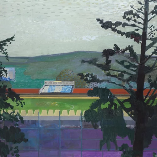 Ο εικαστικός Αντώνης Στάβερης φτιάχνει ένα προσωπικό ημερολόγιο μέσα στην Γκαλερί Σκουφά