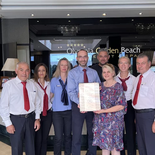 Το Olympia Golden Beach Resort & Spa είναι το "Καλύτερο Βιώσιμο Ξενοδοχείο στην Ελλάδα" για το 2024