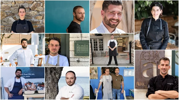 Γνωρίστε τα νέα αστέρια της γαστρονομίας στην Ελλάδα (vol. 2, Περιφέρεια)