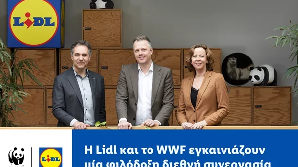 H Lidl και το WWF εγκαινιάζουν μία φιλόδοξη διεθνή συνεργασία