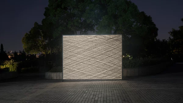 Η in situ εγκατάσταση της Κατερίνας Κατσιφαράκη μεταβάλλει το φυσικό περιβάλλον στον Κήπο του Μεγάρου