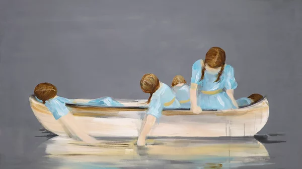 Εγκαινιάζεται η δέκατη ατομική έκθεση της Χριστίνας Κάλμπαρη, με τίτλο "Έξοδος"