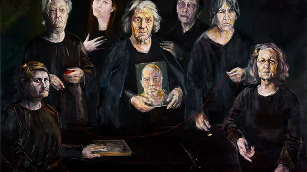 Τρόφιμοι ψυχιατρικού νοσοκομείου "επισκέπτονται" την Εθνική Βιβλιοθήκη Ελλάδος: Νέα έκθεση πορτρέτων του Μιχάλη Μαδένη