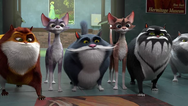 Γάτες στο Μουσείο
