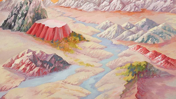 "Πίνδος – Ιμαλάια  Τοπιογραφικές Αναζητήσεις 2012-2024": Η Ιωάννα Κωνσταντίνου περιγράφει με τη δική της εικαστική γλώσσα τη φύση