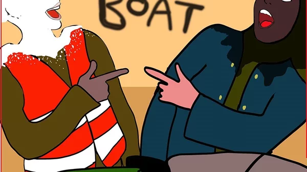 "Είμαι άνθρωπος, όχι σκουπίδι": Όταν αφίσες σε κάδους μεταμορφώνονται σε πρόσκαιρες εικόνες με ανθρωπιστικό μήνυμα