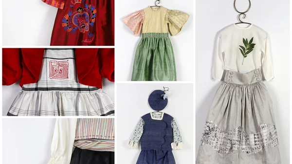 "Κέντησα κλωστή-κλωστή τον δικό μου μύθο...": Χειροποίητα παιδικά ρούχα γίνονται έργα τέχνης στο Ελληνικό Ίδρυμα Πολιτισμού