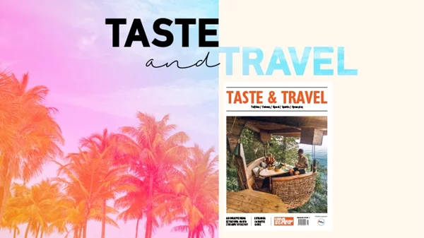 Το καλοκαιρινό περιοδικό "Taste & Travel" κυκλοφορεί την Πέμπτη 6 Ιουνίου μαζί με το "αθηνόραμα"