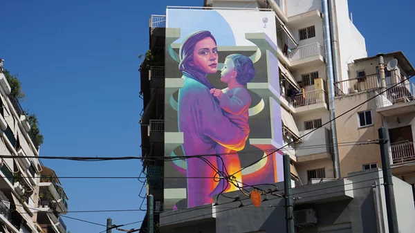 Το Vyronas Street Art Festival βγάζει την τέχνη του δρόμου στο προσκήνιο