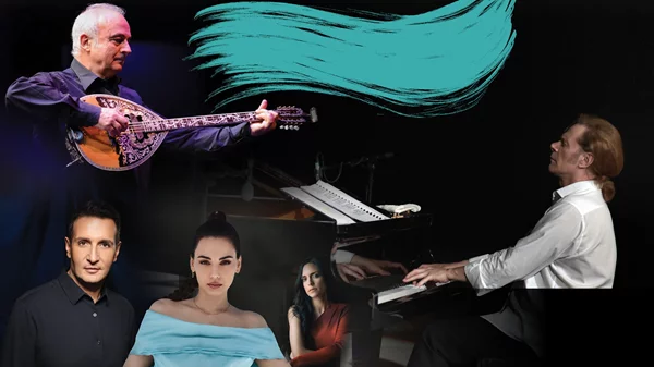 "Μαζί" στο Παλλάς με τον Θανάση Πολυκανδριώτη και Στέφανο Κορκολή