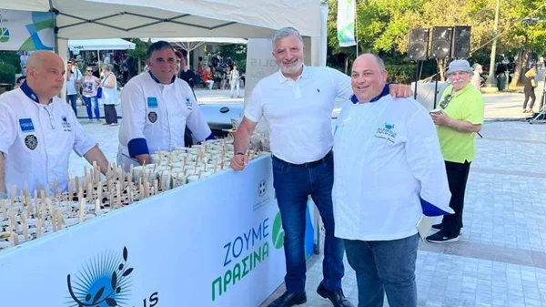 Μαγειρική Επίδειξη από τη Λέσχη Αρχιμαγείρων Αττικής Ακρόπολις για την Παγκόσμια Ημέρα Περιβάλλοντος