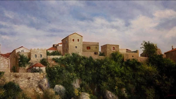 Ο Στάθης Κουκόπουλος αποτυπώνει τη μοναχικότητα της Μάνης στο έργο του