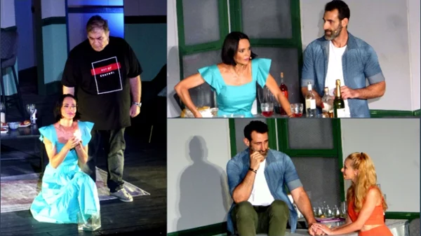 "Γείτονες από πάνω": Πρώτη γεύση από την πρεμιέρα της παράστασης του Δημήτρη Μαλισσόβα