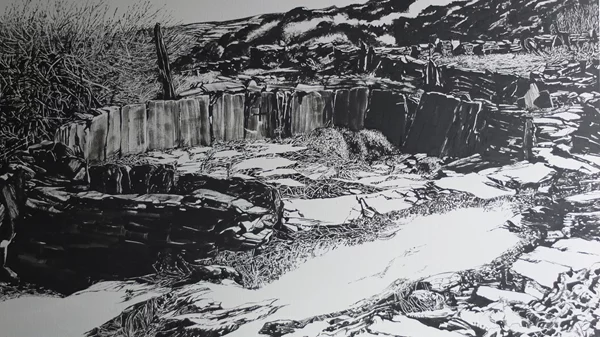 Οι εικαστικές πεζοπορίες του Γιώργου Σαλταφέρου