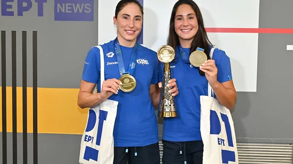 Οι νικήτριες της Εθνικής ομάδας Πόλο στην ΕΡΤ