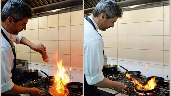 Ο Μανώλης Παπουτσάκης φιλοσοφεί για τη φωτιά με το βλέμμα στο "Pharaoh"