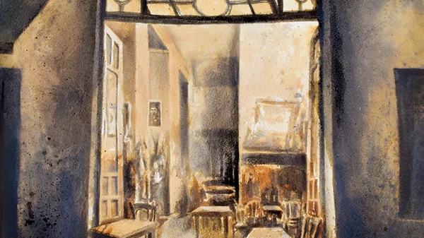 Το καβαφικό σύμπαν πρωταγωνιστεί στην έκθεση του ζωγραφικής του Ανδρέα Γεωργιάδη στην Αμερικανική Σχολή Κλασικών Σπουδών