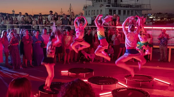 Μαίρη Κατράντζου & Αντώνης Φωνιαδάκης με το BOLERO στο φετινό 10ο Cycladic Young Patrons Summer Weekend του Μουσείου Κυκλαδικής Τέχνης