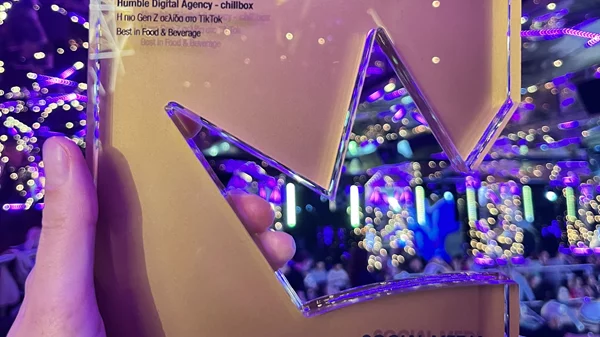 Βράβευση για την chillbox στα Social Media Awards 2023