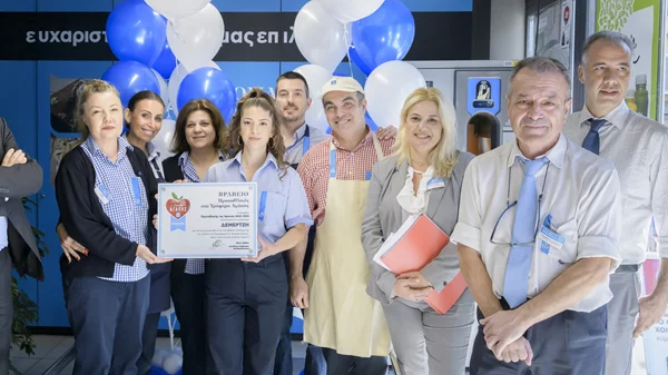 "Πρωταθλητής στα Τρόφιμα Αγάπης" το κατάστημα στην οδό Δεμερτζή στα Κάτω Πατήσια Αττικής
