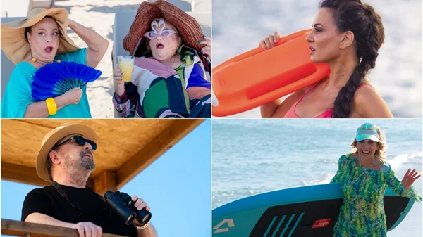 Ο all star θίασος της επιθεώρησης "Τότε, τώρα, πάντα" μπαίνει σε mood "Baywatch" και επιστρέφει τέλη Αυγούστου