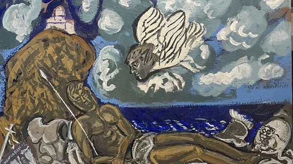 Η Γκαλερί Σκουφά παρουσιάζει την καινούργια ατομική έκθεση του Τάσου Μαντζαβίνου,'' Ίκαρος,ο έφηβος άγγελος''