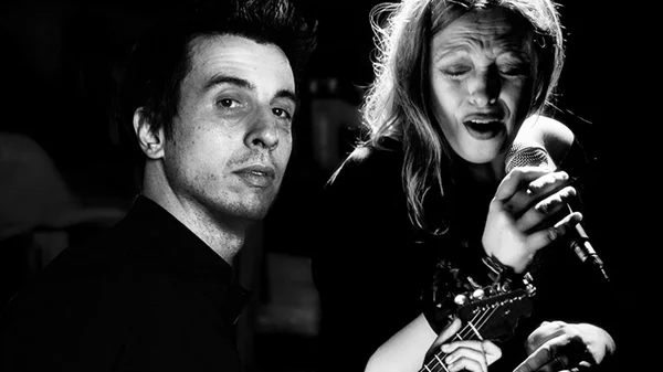 Ένα ντουέτο στη σκηνή του "Jazzét Café"