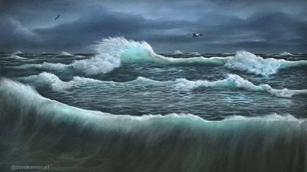 Μια επιλογή έργων ζωγραφικής του David Kaneen