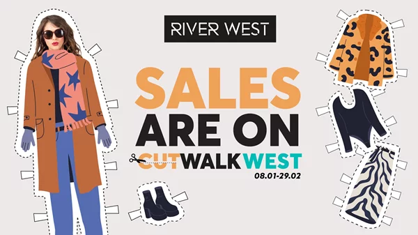 River West: CutWalk West με εκπτώσεις έως και 70% σε αγαπημένα brands