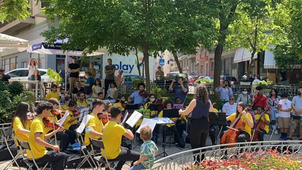 Η "Ορχήστρα της Κυψέλης" στο Ίδρυμα Γουλανδρή