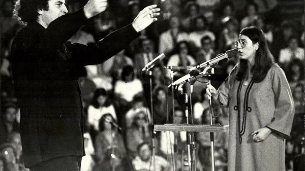 Το "Πνευματικό Εμβατήριο" του Άγγελου Σικελιανού και τραγούδια του Μίκη Θεοδωράκη στην Εθνική Λυρική Σκηνή