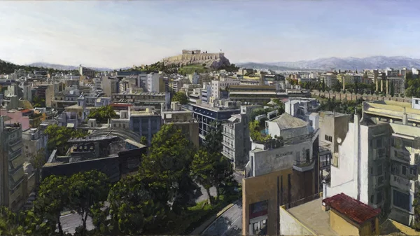 Ο ζωγράφος Αντώνης Σκαμπαβίριας βλέπει "Πέρα από το μπετόν"