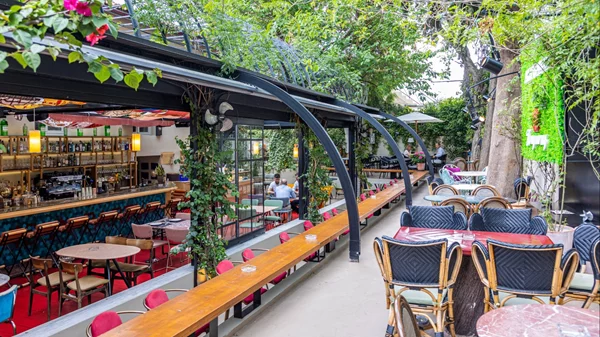 "Artisanal Lounge & Gardens"