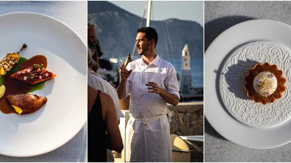 Χρήστος Σιδηρόπουλος: Γνωριμία με τον σεφ του νέου fine dining εστιατορίου "Agora" στη Σύμη