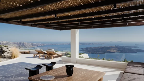 Λένε πως αυτή είναι η πιο εντυπωσιακή βίλα της Σαντορίνης